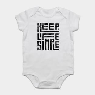 Keep Life Simple 2 Baby Bodysuit